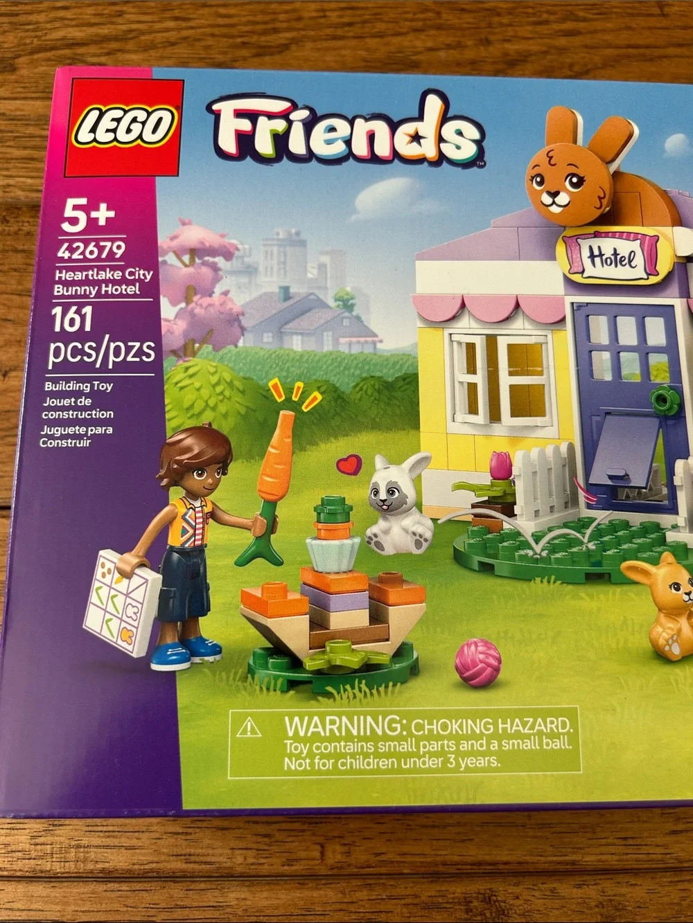 Lego Friends Heartlake City Bunny Hotel Play Set 161 Pieces New Sealed in Box